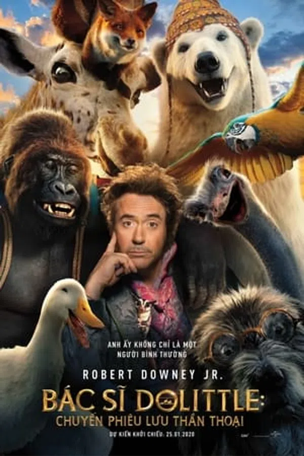 Xem Phim Bác Sĩ Dolittle: Chuyến Phiêu Lưu Thần Thoại Vietsub HD Online