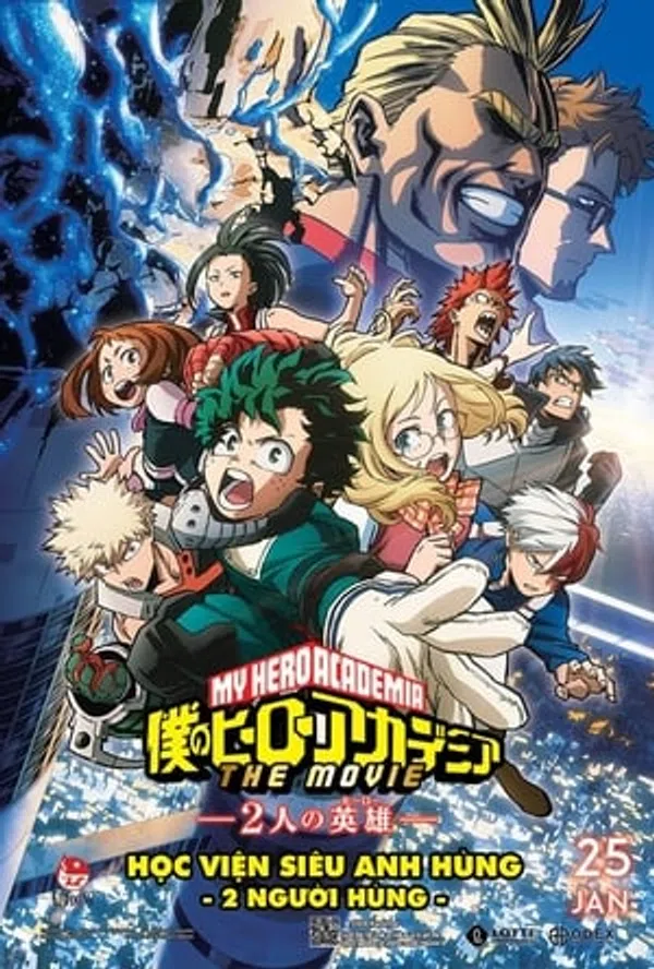 Xem Phim Boku No Hero Academia The Movie: Futari No Hero Vietsub HD Online