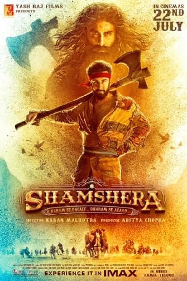 Poster phim Huyền Thoại Shamshera trên Xem Phim Fun