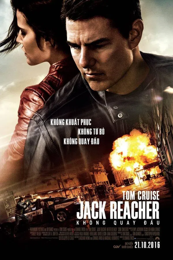 Poster phim Jack Reacher: Không Quay Đầu trên Xem Phim Fun