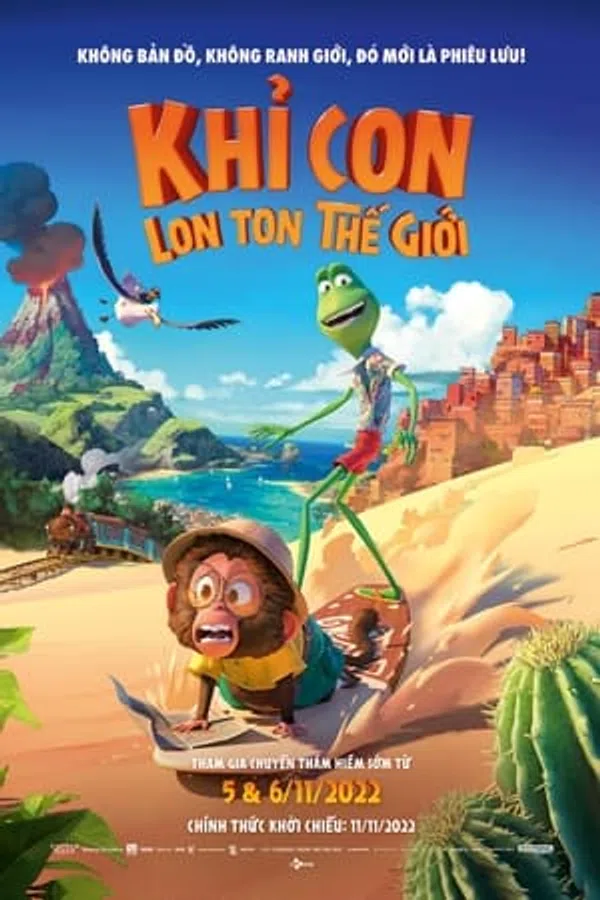 Xem Phim Khỉ Con Lon Ton Thế Giới Vietsub HD Online