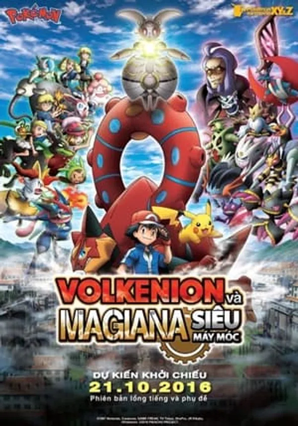Poster phim Pokemon Movie 19: Volkenion Và Magiana Siêu Máy Móc trên Xem Phim Fun