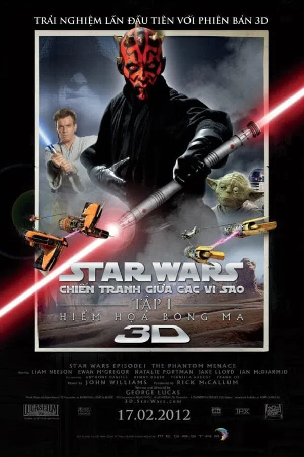 Xem Phim Star Wars: Phần 1 - Hiểm Họa Bóng Ma Vietsub HD Online