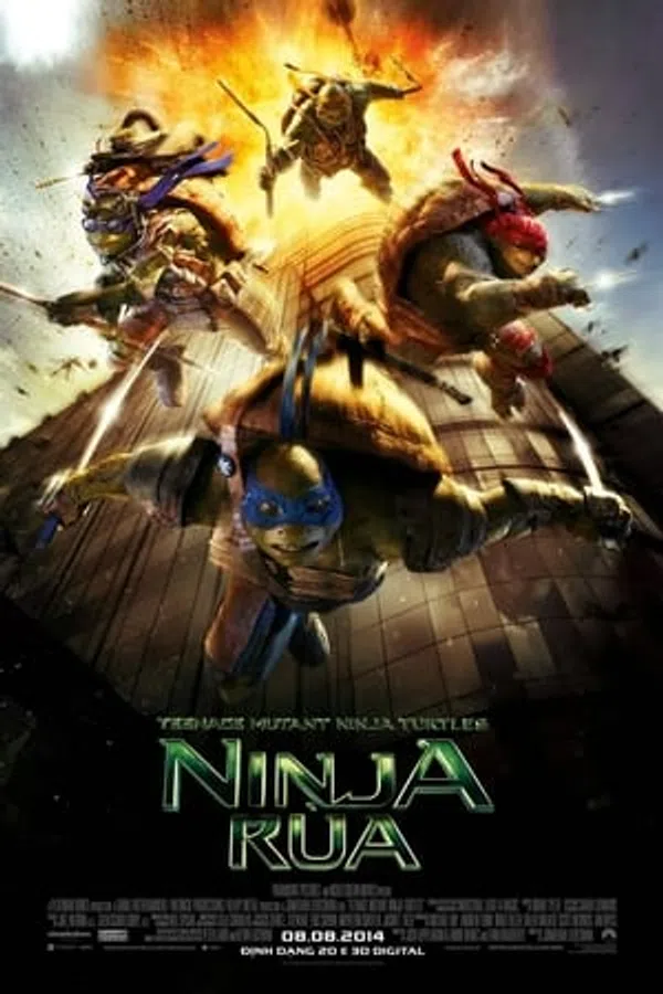 Xem Phim Thiếu niên Ninja Rùa đột biến Vietsub HD Online